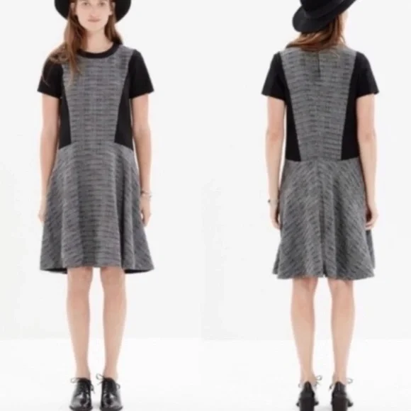 Madewell texture tribune dress - Picture 4 of 14